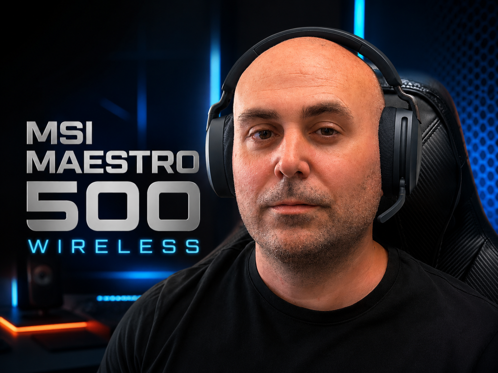 MSI MAESTRO 500 WIRELESS: juego, trabajo y ANC en el mismo paquete