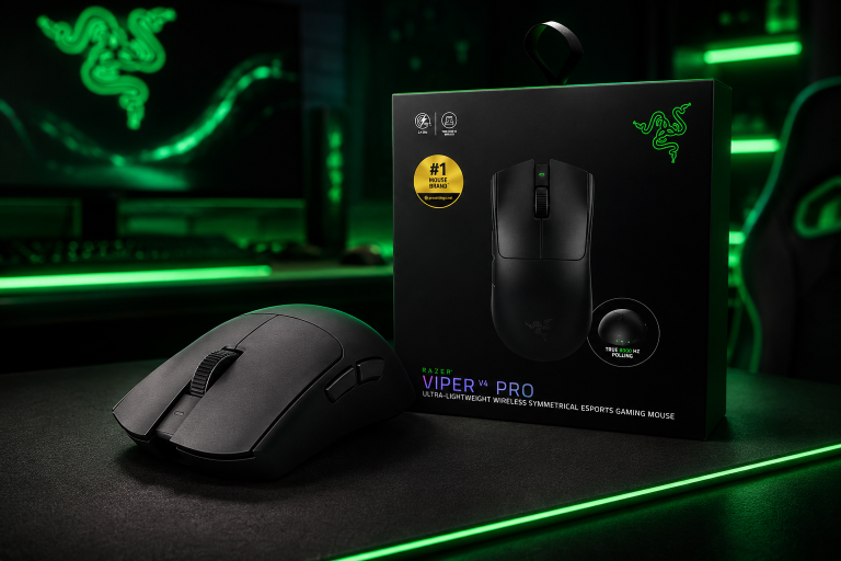 Razer Viper V4 Pro: 50 g y un sensor sin rival