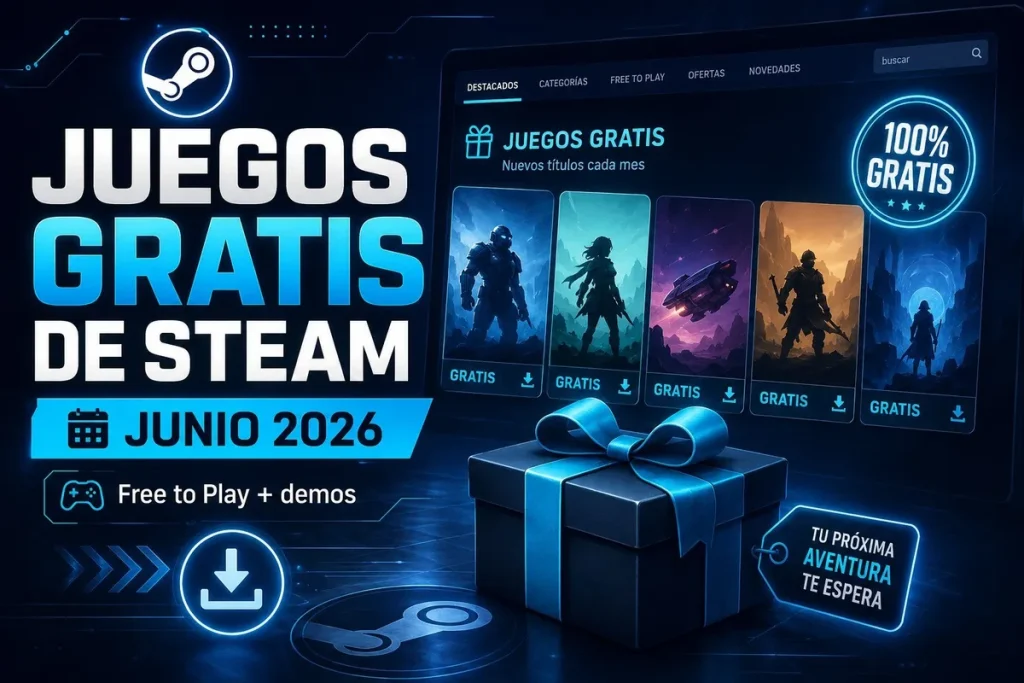 Steam suma más juegos gratis en junio: estas son las notas altas Steam suma más juegos gratis en junio: estas son las notas altas