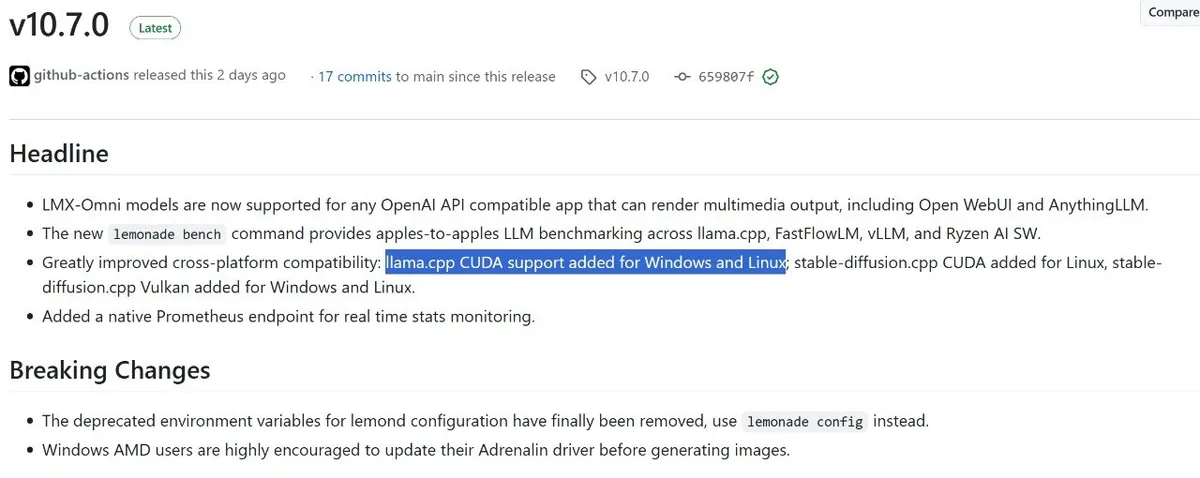 lemonade anaade soporte nvidia cuda loca imagen 1