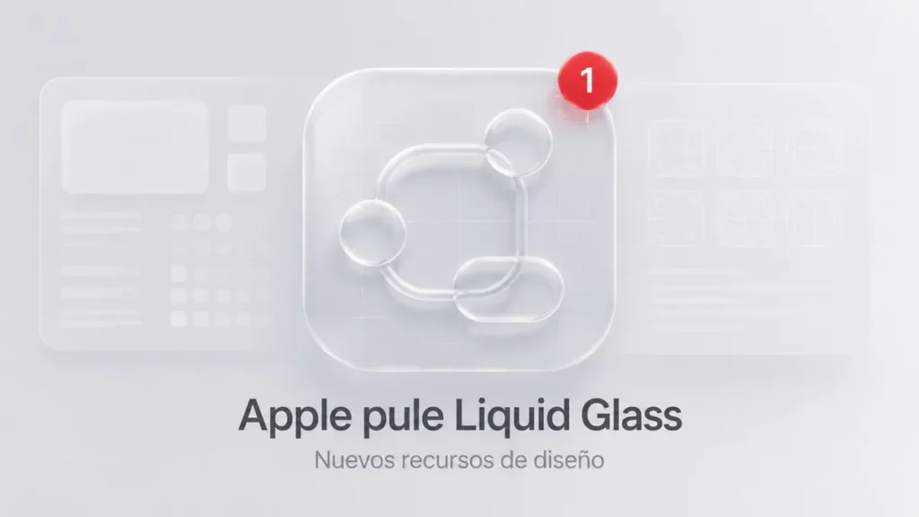 Apple publica los ajustes de Liquid Glass en sus nuevos recursos Apple publica los ajustes de Liquid Glass en sus nuevos recursos