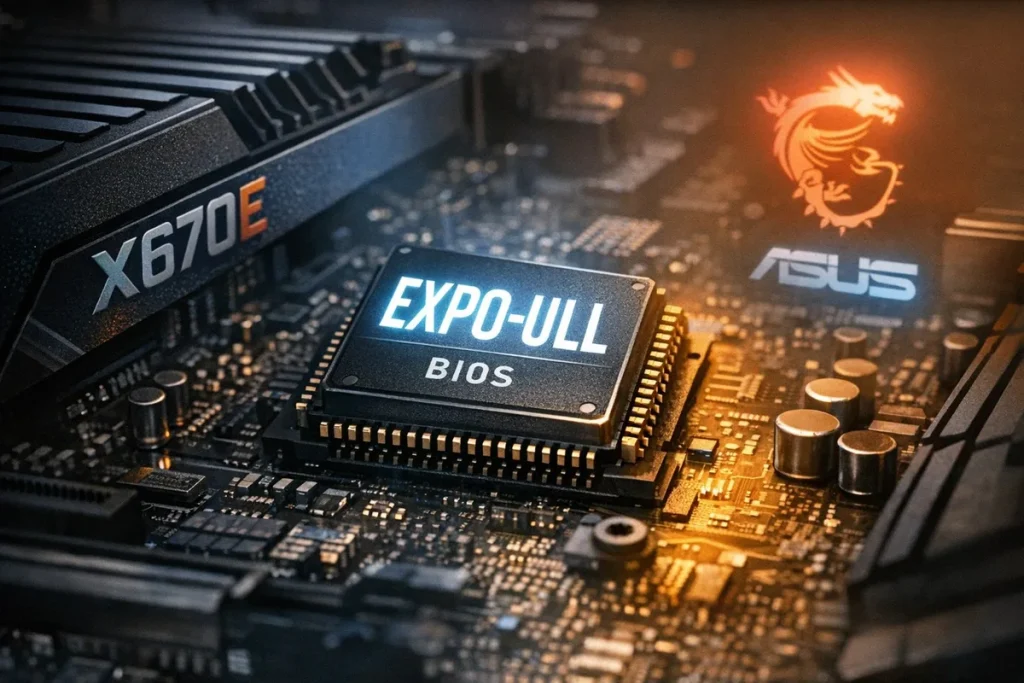 MSI y ASUS activan EXPO-ULL en placas X670E con BIOS nuevas MSI y ASUS activan EXPO-ULL en placas X670E con BIOS nuevas