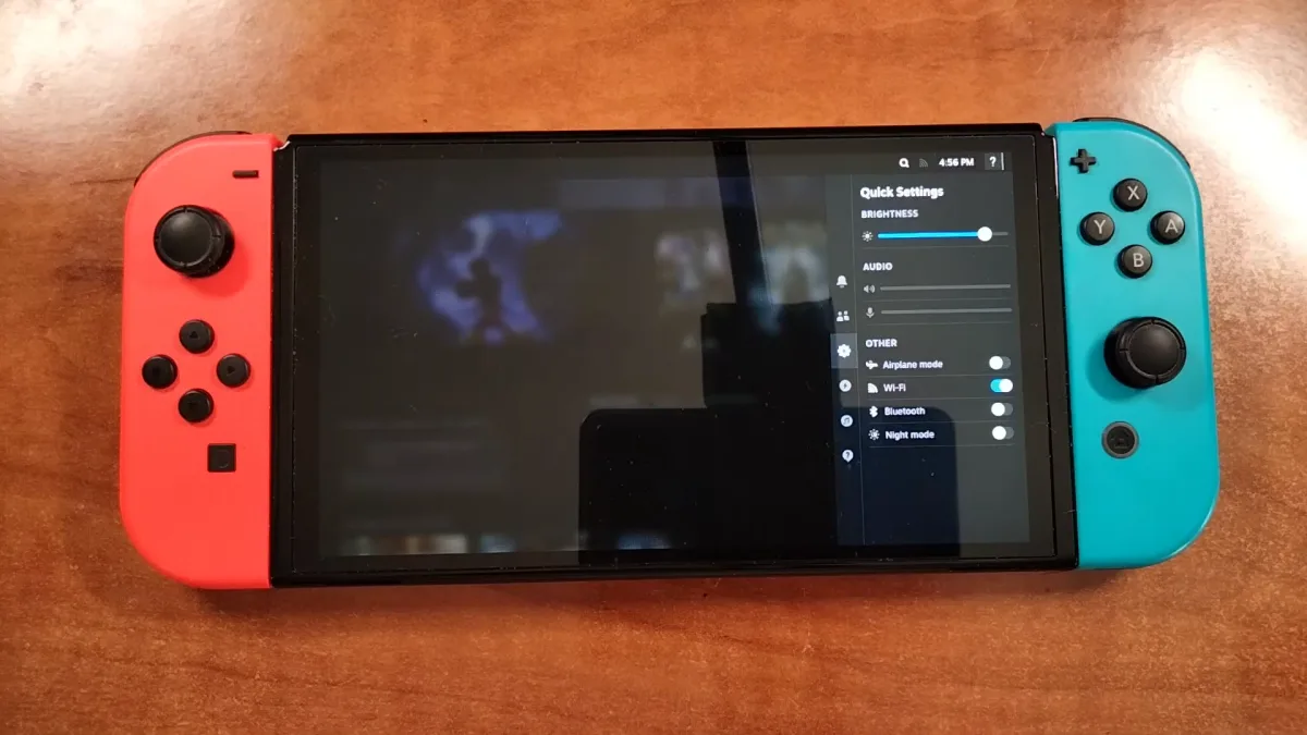Modder shows Gamescope-based SteamOS-style interface on Nintendo Switch