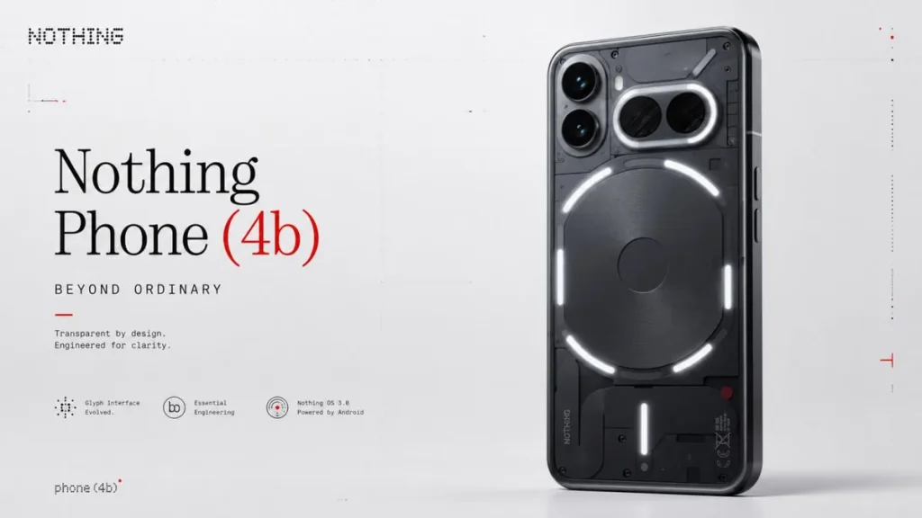 Nothing adelanta el Phone (4b), más barato y con debut en julio