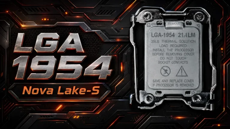 Intel enseña el socket LGA-1954 de Nova Lake y confirma el 2L-ILM