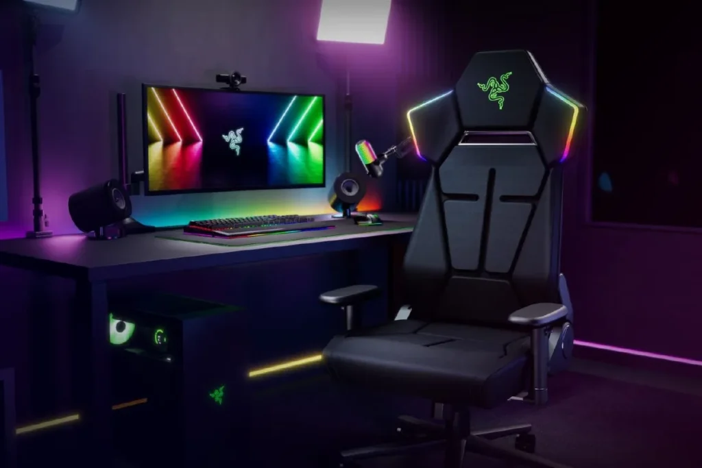 Razer Soma Chroma estrena RGB reactivo en una silla gaming