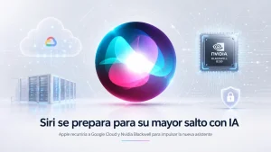 Apple llevaría Siri a Google Gemini sobre chips Blackwell B200