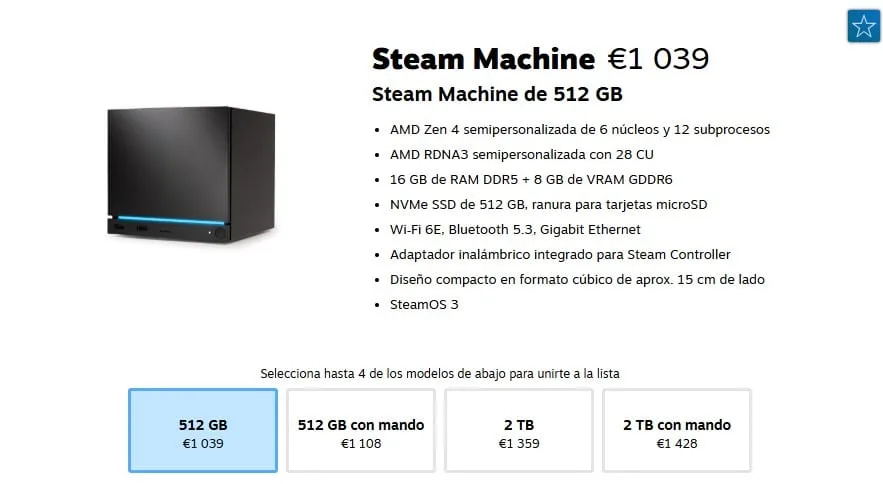 Steam Machine precio imagen 2