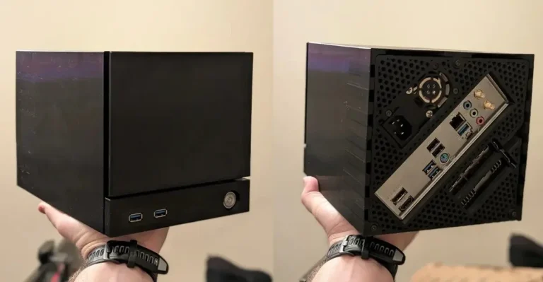 Un ingeniero de AMD recrea la Steam Machine con RTX 5060 y caja impresa