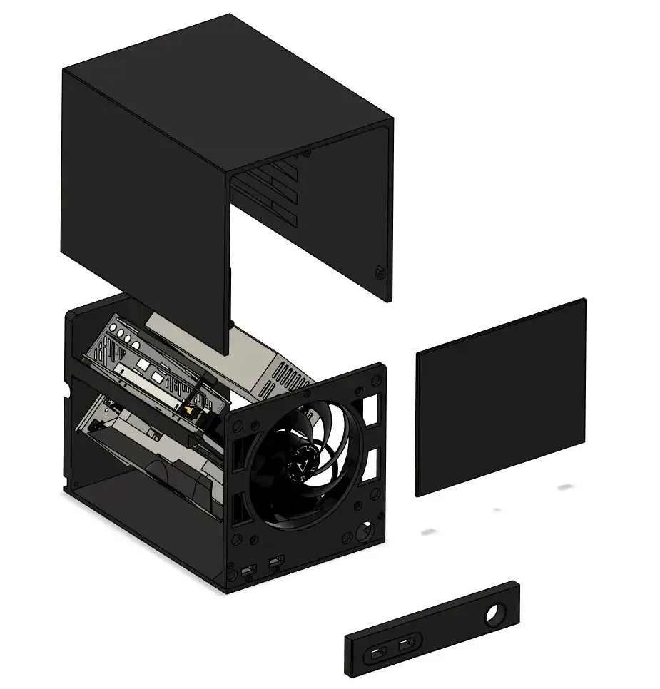 Valve’s Steam Machine gets an RTX 5060 DIY rival made with a 3D printer