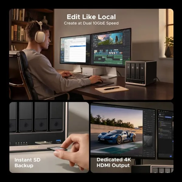 UGREEN NASync DXP4800 GT Features