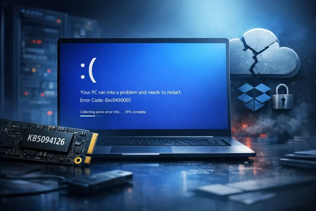 KB5094126 de Windows 11 acumula BSOD, bloqueos y fallos con OneDrive KB5094126 de Windows 11 acumula BSOD, bloqueos y fallos con OneDrive