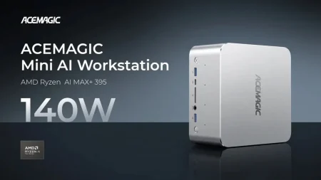 ACEMAGIC F9A: Strix Halo en un chasis de 2 litros con OCuLink y hasta 128 GB de RAM ACEMAGIC F9A: Strix Halo en un chasis de 2 litros con OCuLink y hasta 128 GB de RAM