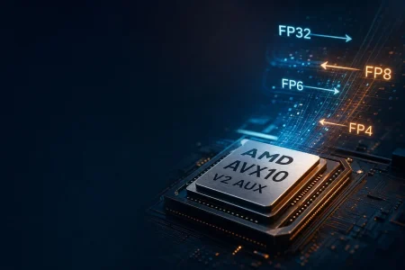 AMD lleva AVX10_V2_AUX a GCC con parches para conversiones FP8 AMD AVX10 — AMD lleva AVX10_V2_AUX a GCC con parches para conversiones FP8