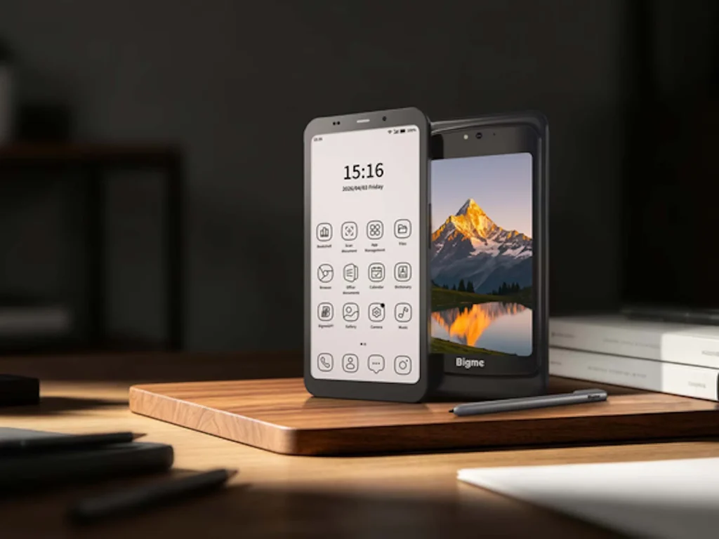 Bigme Hibreak Dual 2 estrena pantalla E Ink a 80 Hz