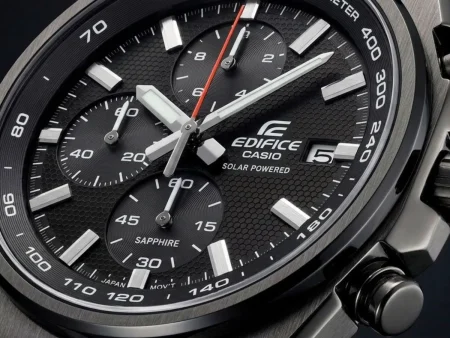 El Casio Edifice EFS-S660PB aparece con acabado gunmetal y 38,3 mm El Casio Edifice EFS-S660PB aparece con acabado gunmetal y 38,3 mm
