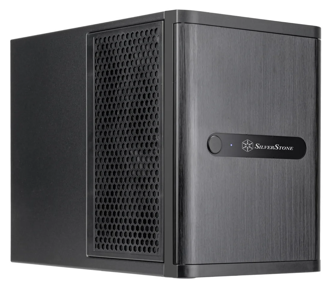CS240 Mini-ITX NAS U.2 — SilverStone lista el CS240: Mini-ITX y cuatro bahías U.2 hot-swap