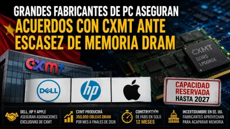 Los grandes fabricantes de PC pugnan por la memoria de CXMT Los grandes fabricantes de PC pugnan por la memoria de CXMT
