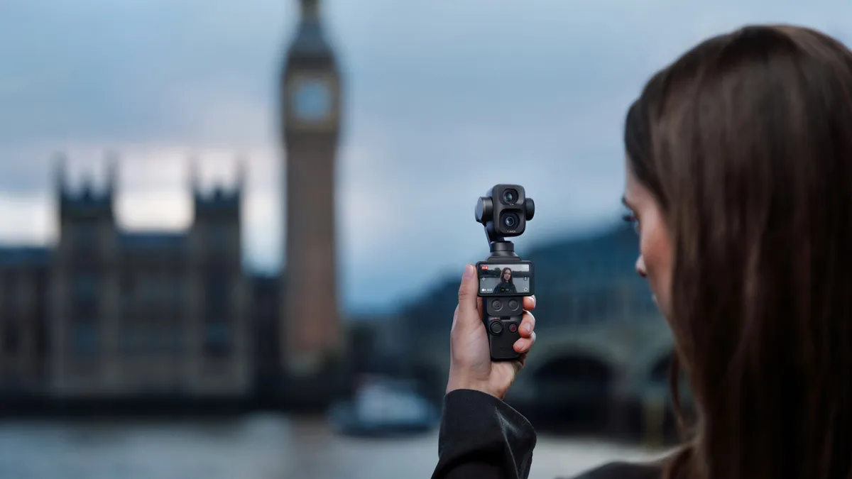 DJI Osmo Pocket 4P lanzamiento global — Osmo Pocket 4P dual cameras