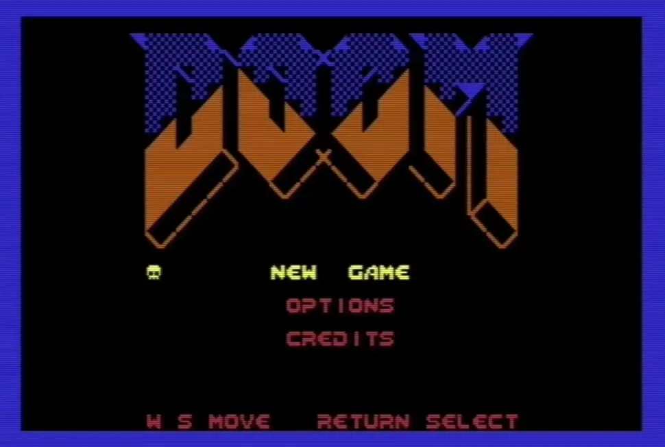 Doom corre en un Commodore 64 de 44 años, con ascensores y puertas incluidos