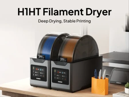 Elegoo lanza el H1 HT, un secador de filamento que llega a los 85°C Elegoo H1 HT — Elegoo lanza el H1 HT, un secador de filamento que llega a los 85°C