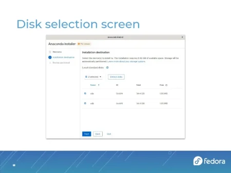 Fedora 45 busca instalar sus Atomic Desktops directamente desde el navegador Fedora 45 instalación web — Fedora 45 busca instalar sus Atomic Desktops directamente desde el navegador