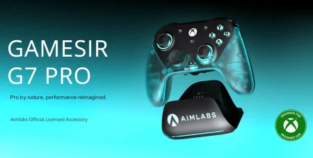 GameSir presenta el G7 Pro Aimlabs Edition con batería de 1200 mAh GameSir presenta el G7 Pro Aimlabs Edition con batería de 1200 mAh