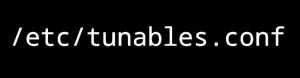 gnu c library — /etc/tunables.conf