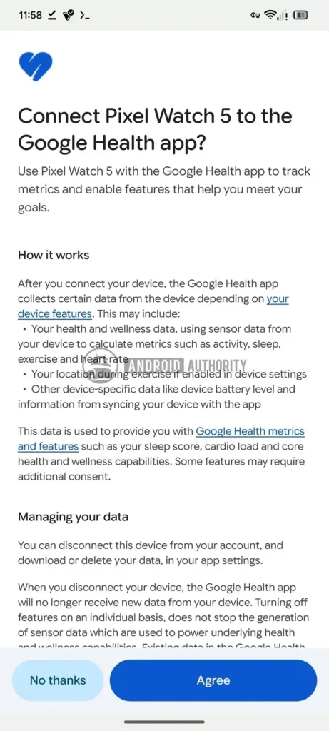 google pixel watch 5 filtrado google hea imagen 3
