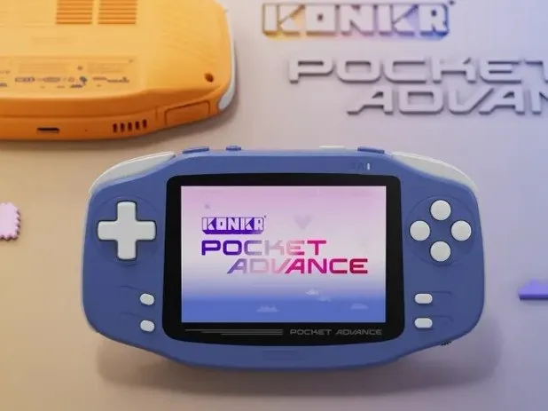 Ayaneo destapa el Konkr Pocket Advance en índigo y muestra su parte trasera Handheld Ayaneo Konkr Pocket — Ayaneo destapa el Konkr Pocket Advance en índigo y muestra su parte trasera