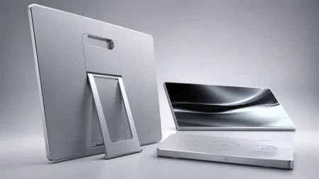 Apple estudia un iMac con base separable o asa para facilitar el transporte Apple estudia un iMac con base separable o asa para facilitar el transporte