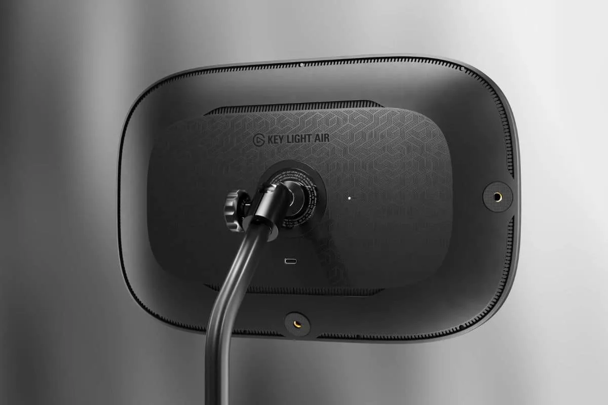 Elgato lleva la Key Light Air MK.2 a 2.100 lúmenes con USB-C