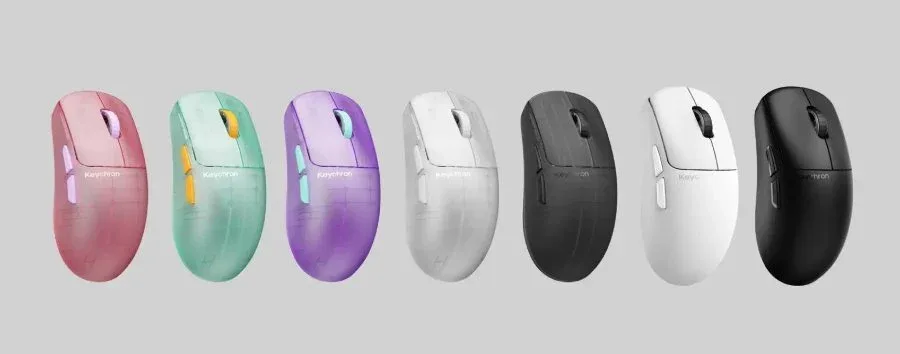 Keychron G6 HE UltraLight Mouse Colors