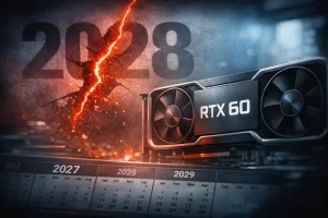 El lanzamiento de las NVIDIA RTX 60 podría irse a 2028 El lanzamiento de las NVIDIA RTX 60 podría irse a 2028