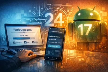 LineageOS estrena flasheo en navegador y prepara Android 17 LineageOS estrena flasheo en navegador y prepara Android 17