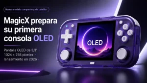 MagicX prepara una portátil OLED de 3,3 pulgadas y 768p para 2026 MagicX prepara una portátil OLED de 3,3 pulgadas y 768p para 2026