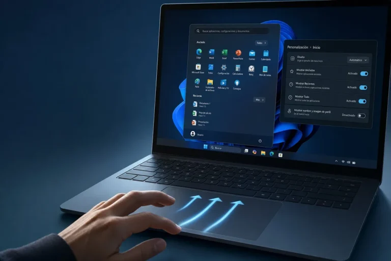 menú Inicio redimensionable Windows 11 — Windows 11 prueba un Inicio redimensionable y nuevos gestos de touchpad