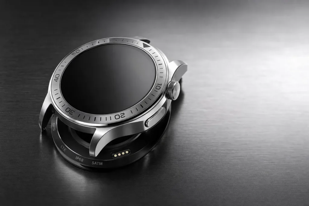 Motorola podría presentar un reloj Ultra que reta al Galaxy Watch Ultra 2 Motorola smartwatch premium 46mm — Filtracion de Motorola apunta a un reloj Ultra que reta al Galaxy Watch Ultra 2