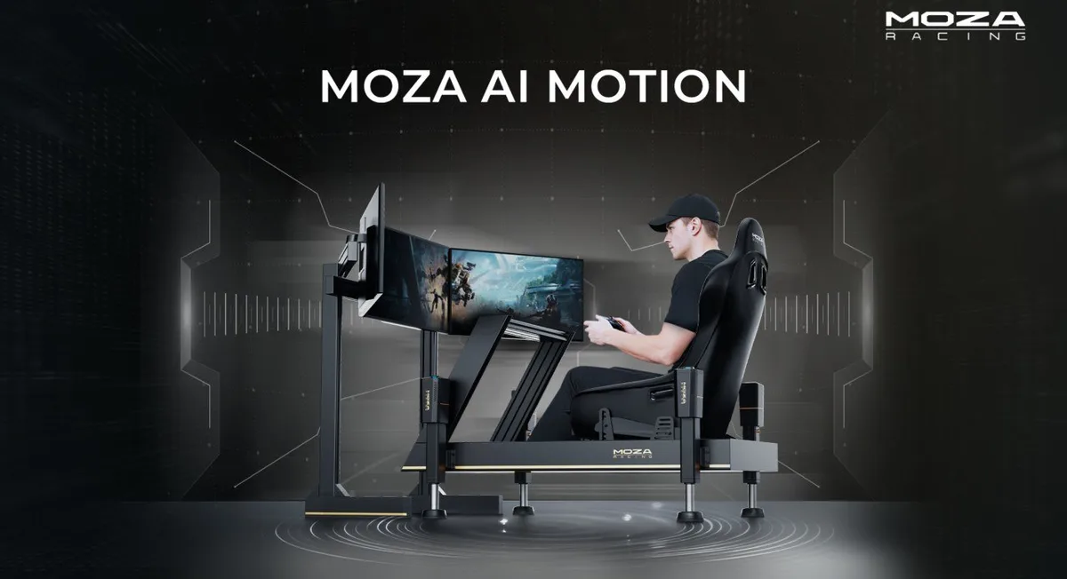 moza hma150 motion system cockpit simula imagen 1