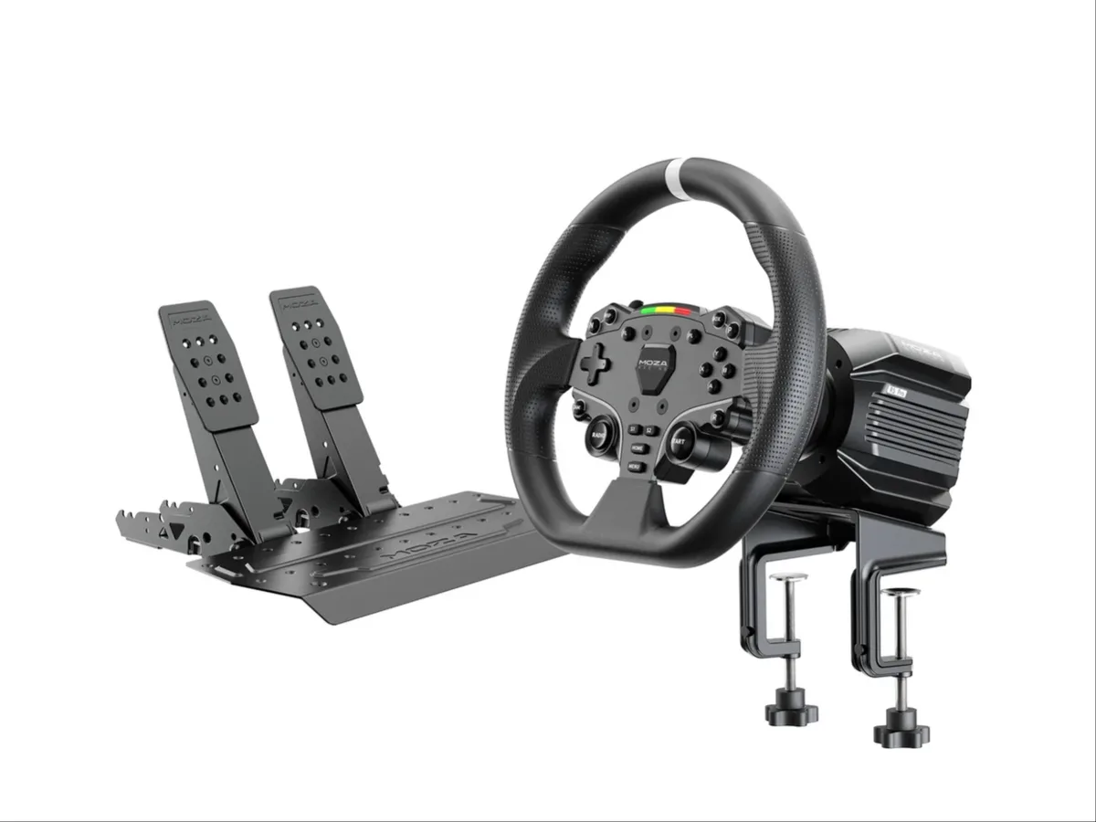Moza R5 Pro racing bundle.
