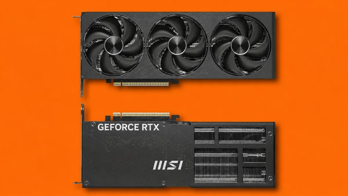 msi rtx 5080 inspire negra 25 slots imagen 2
