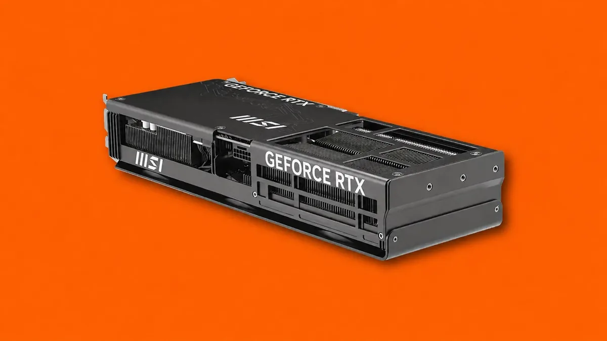 msi rtx 5080 inspire negra 25 slots imagen 3
