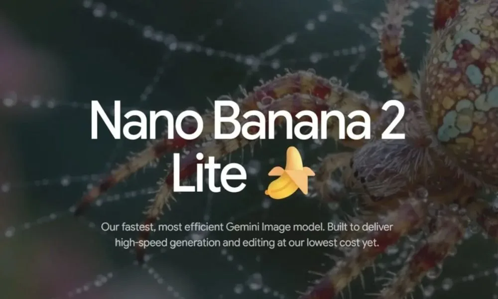 Nano Banana 2 Lite: Google acelera la IA de imagen y baja el coste Nano Banana 2 Lite: Google acelera la IA de imagen y baja el coste