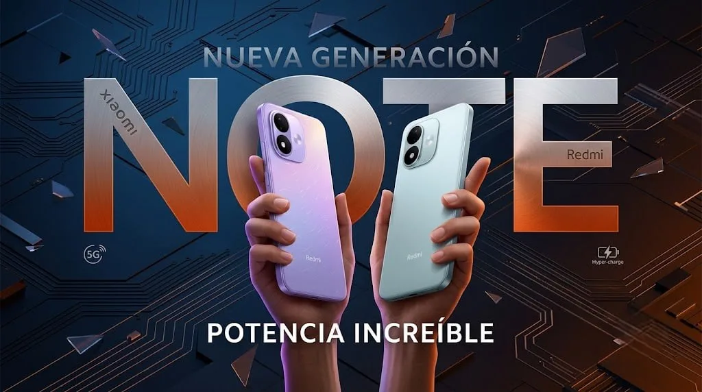 Redmi Note 17 estrena pantalla OLED de 7 pulgadas y batería de 8.000 mAh Redmi Note 17 estrena pantalla OLED de 7 pulgadas y batería de 8.000 mAh