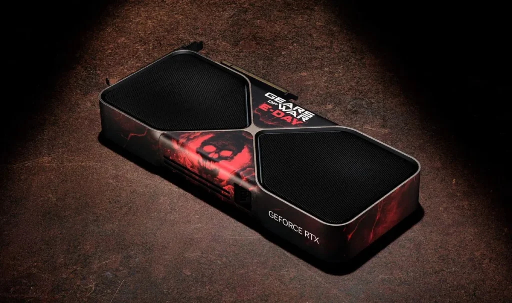 NVIDIA sortea una RTX 5080 única de Gears of War: E-Day NVIDIA sortea una RTX 5080 única de Gears of War: E-Day