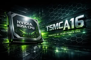 NVIDIA Rosa apunta a TSMC 2nm o A16 con Power Rail trasera NVIDIA Rosa apunta a TSMC 2nm o A16 con Power Rail trasera