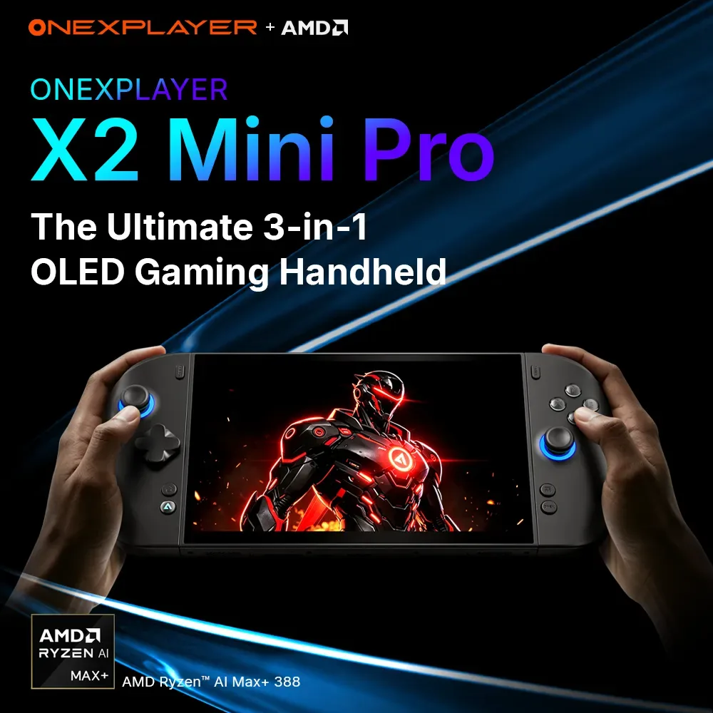 ONEXPLAYER X2 Mini Pro — ONEXPLAYER charges $2,499 for the first Ryzen AI Max+ 388 handheld