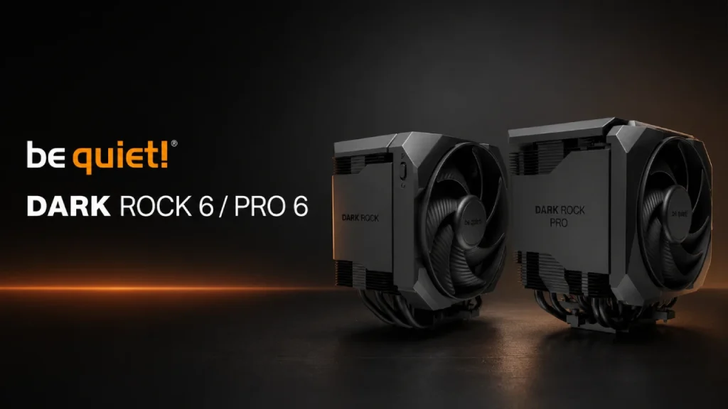 be quiet! Dark Rock 6 y Dark Rock Pro 6: silencio con carácter