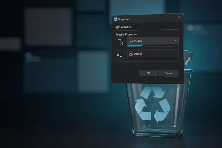 El Properties de Windows 11 estrena WinUI, pero solo se ve en la papelera Properties WinUI Windows 11 — El Properties de Windows 11 estrena WinUI, pero solo se ve en la papelera