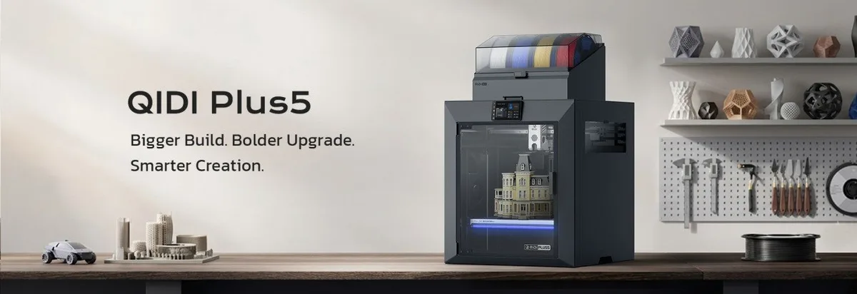 qidi plus5 impresora 3d gran formato pre imagen 1